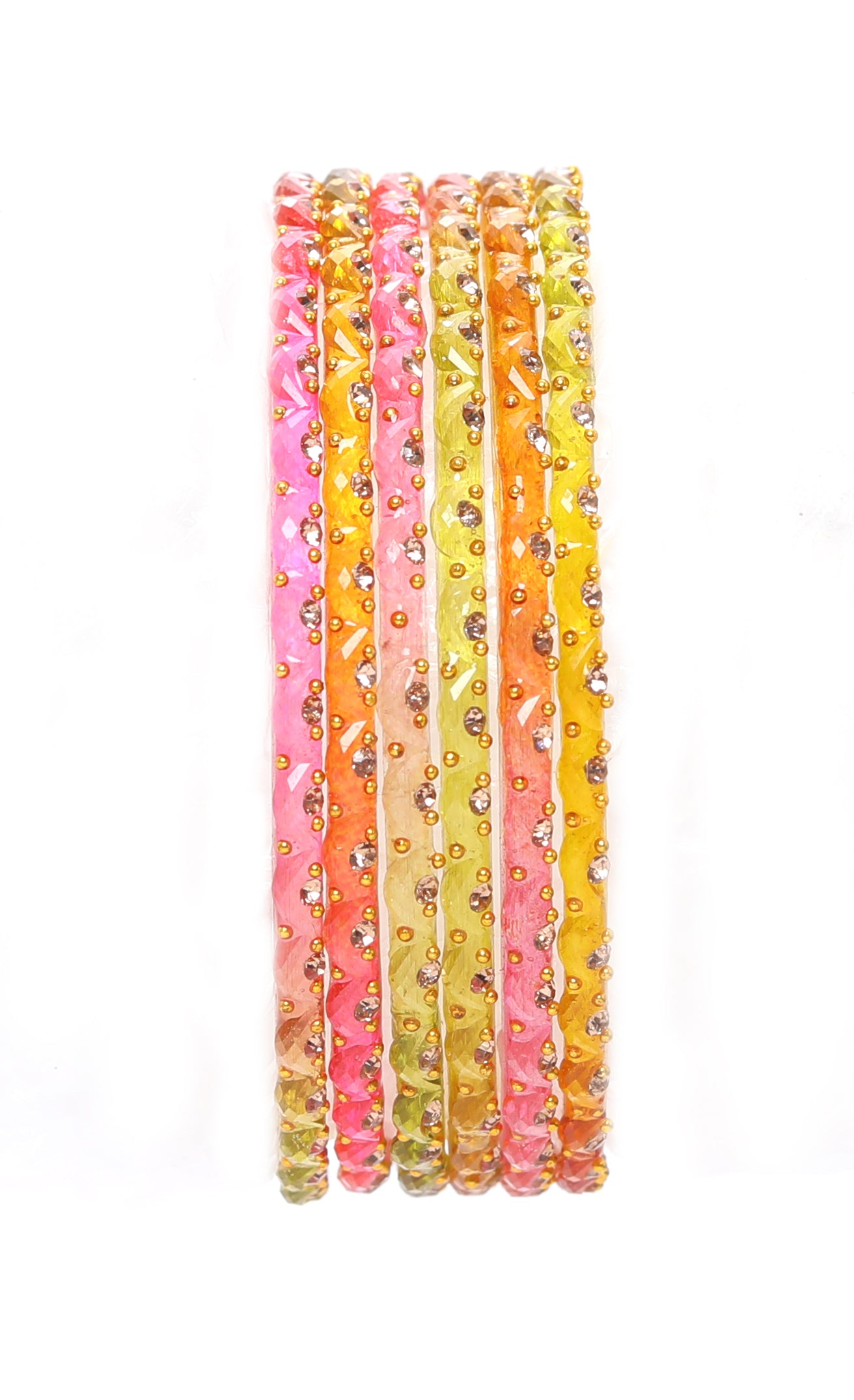 KOTTIAR CREATIONS Glass Bangles Set for Women - Pack of 12 | Traditional Indian Bangle Bracelets | Multi-Color Ethnic Jewelry | Handcrafted for Weddings, Festivals, & Gifts