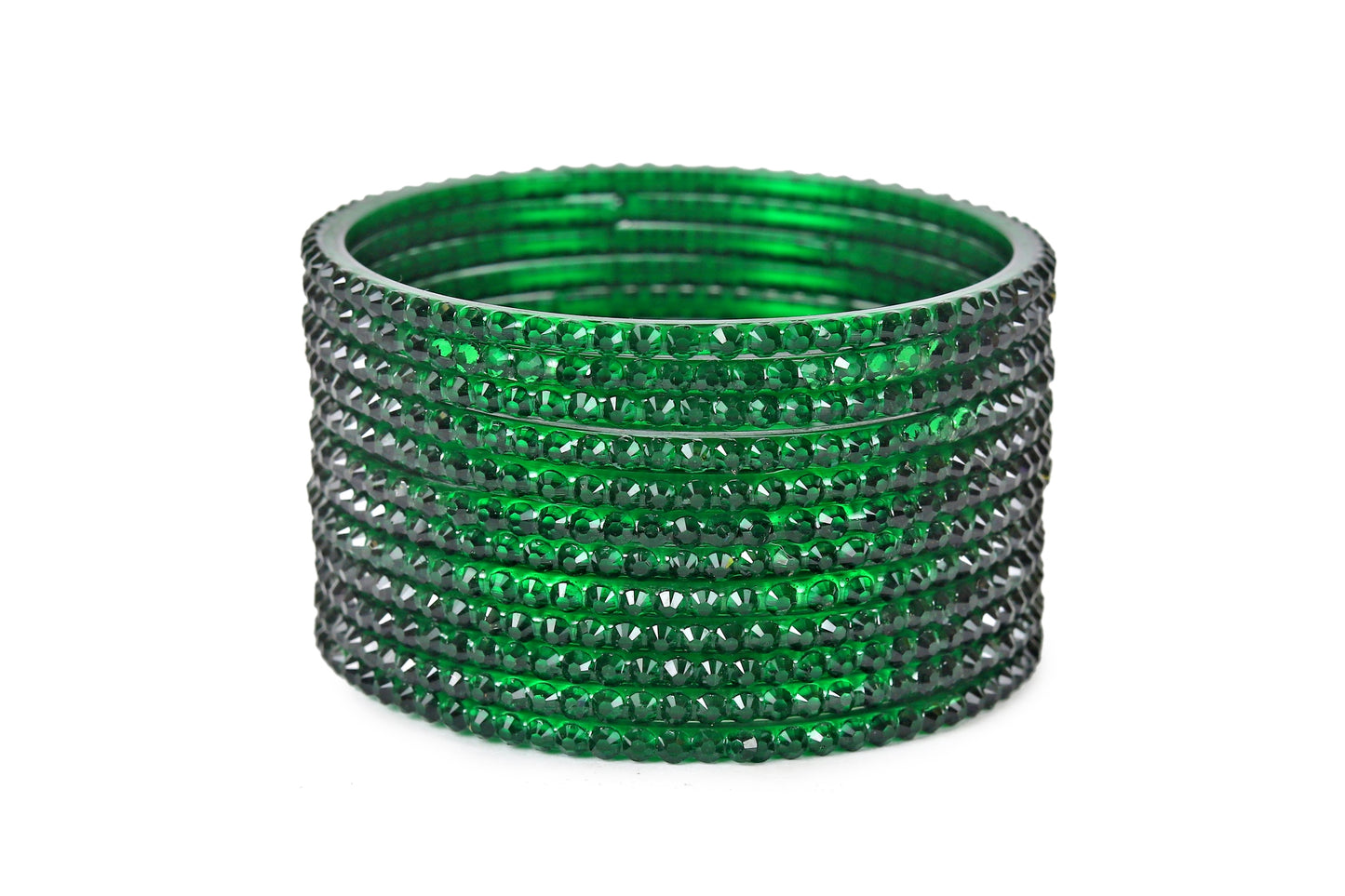 KOTTIAR CREATIONS ALL EYES ON YOUR HANDS Glass Bangle Set for Women – Perfect for Weddings, Festivals & Everyday Fashion (Pack of 12)