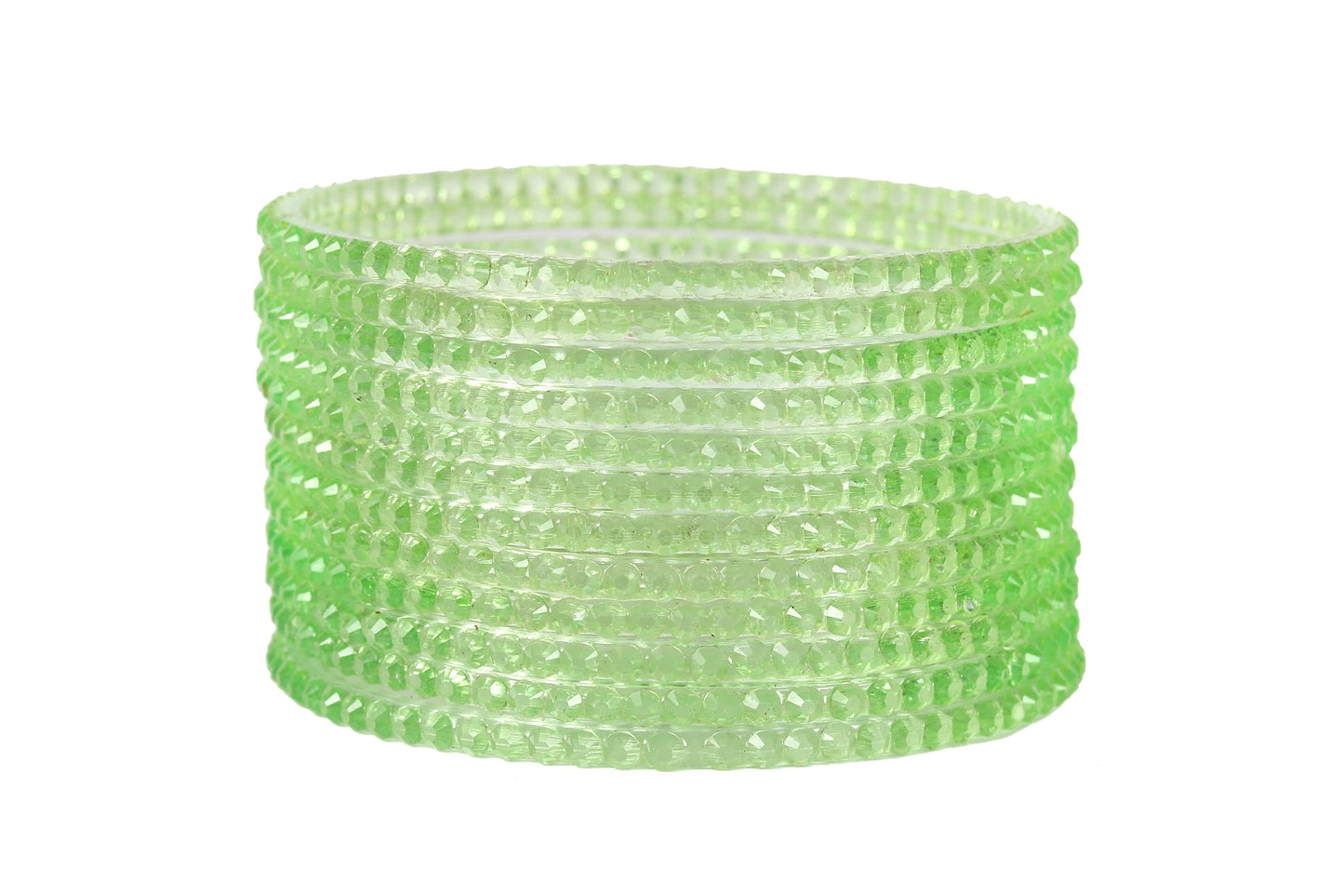 KOTTIAR CREATIONS ALL EYES ON YOUR HANDS Glass Bangle Set for Women – Perfect for Weddings, Festivals & Everyday Fashion (Pack of 12)