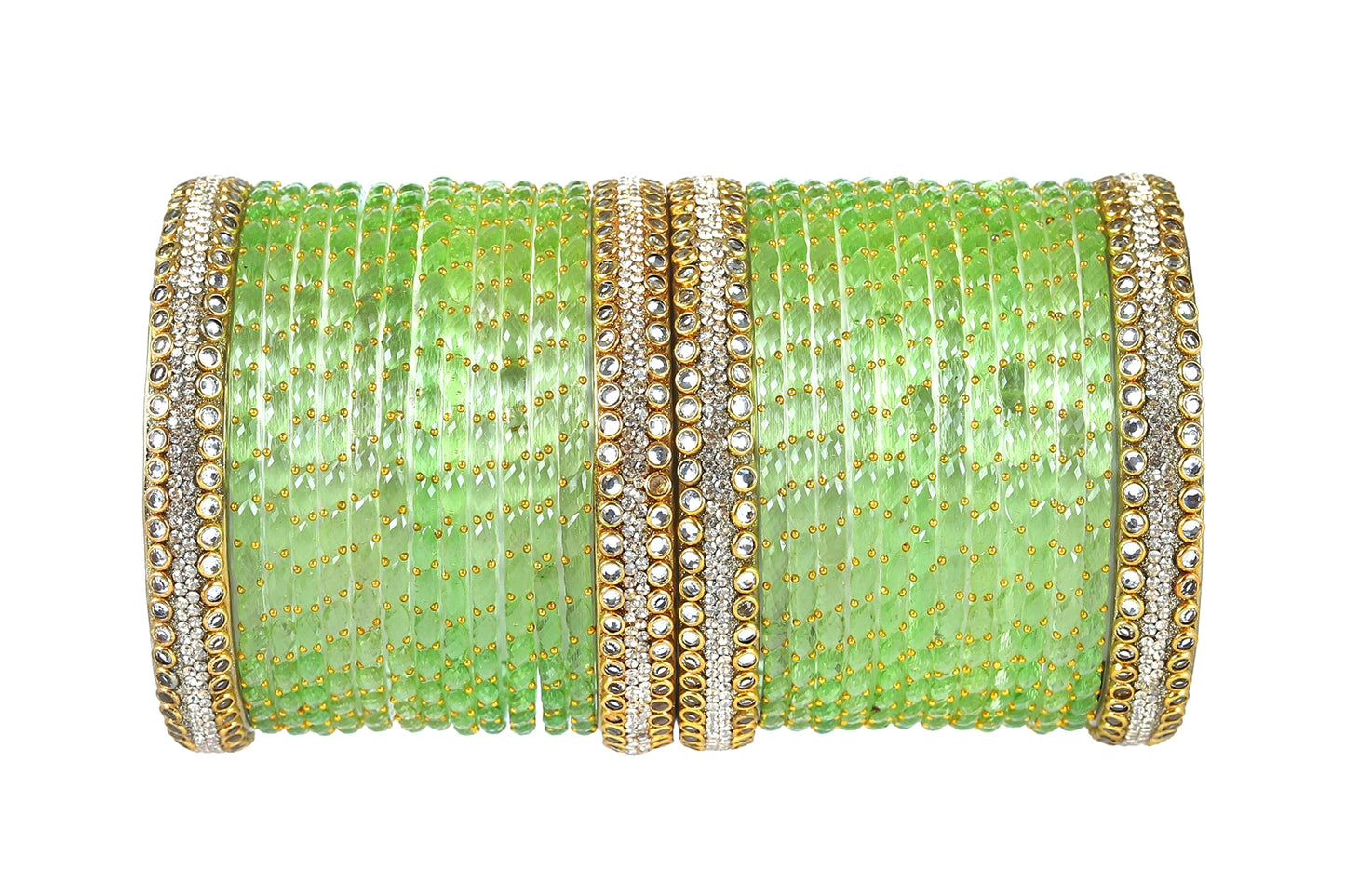 KOTTIAR CREATIONS ALL EYES ON YOUR HANDS Handcrafted Glass Bangle Set for Women – Bridal, Festival, & Party Wear – Traditional Indian Jewelry in Multiple Colors & Sizes (Pack of 28)