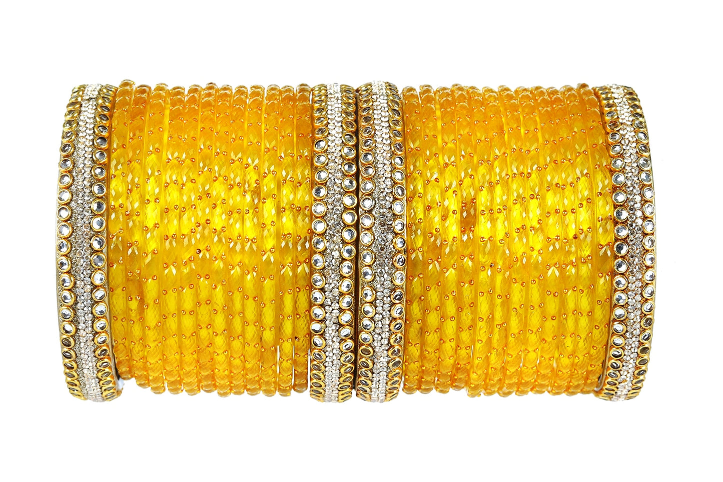 KOTTIAR CREATIONS ALL EYES ON YOUR HANDS Handcrafted Glass Bangle Set for Women – Bridal, Festival, & Party Wear – Traditional Indian Jewelry in Multiple Colors & Sizes (Pack of 28)