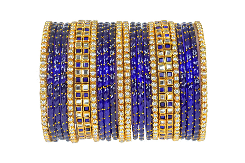 KOTTIAR CREATIONS ALL EYES ON YOUR HANDS Glass Bangles Set For Women & Girls | Glass Bangles | Traditional Bangles For Women- Pack of 22