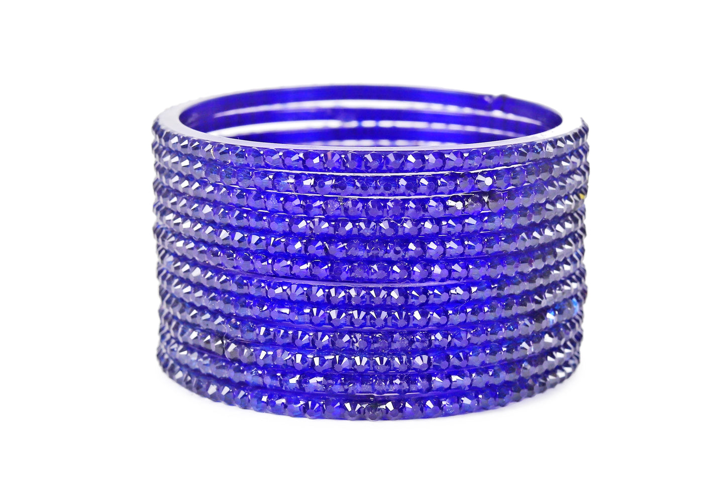 KOTTIAR CREATIONS ALL EYES ON YOUR HANDS Glass Bangle Set for Women – Perfect for Weddings, Festivals & Everyday Fashion (Pack of 12)