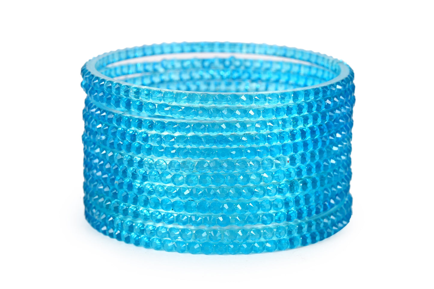 KOTTIAR CREATIONS ALL EYES ON YOUR HANDS Glass Bangle Set for Women – Perfect for Weddings, Festivals & Everyday Fashion (Pack of 12)
