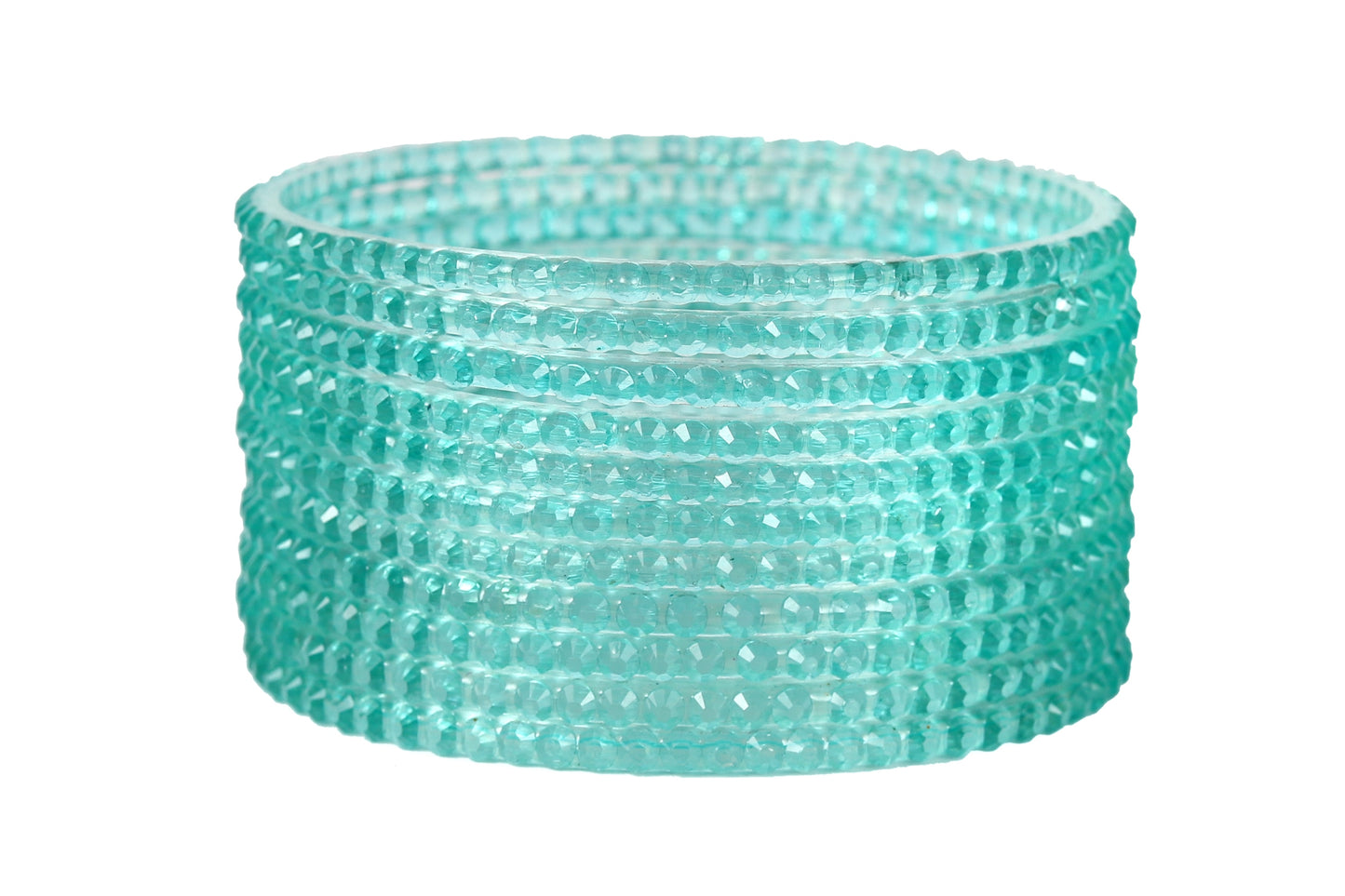KOTTIAR CREATIONS ALL EYES ON YOUR HANDS Glass Bangle Set for Women – Perfect for Weddings, Festivals & Everyday Fashion (Pack of 12)