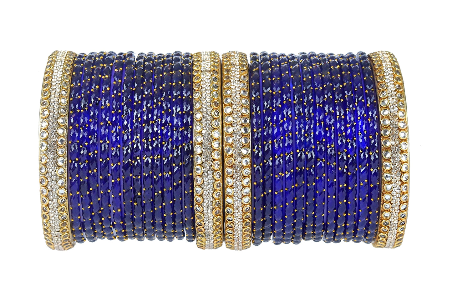 KOTTIAR CREATIONS ALL EYES ON YOUR HANDS Handcrafted Glass Bangle Set for Women – Bridal, Festival, & Party Wear – Traditional Indian Jewelry in Multiple Colors & Sizes (Pack of 28)