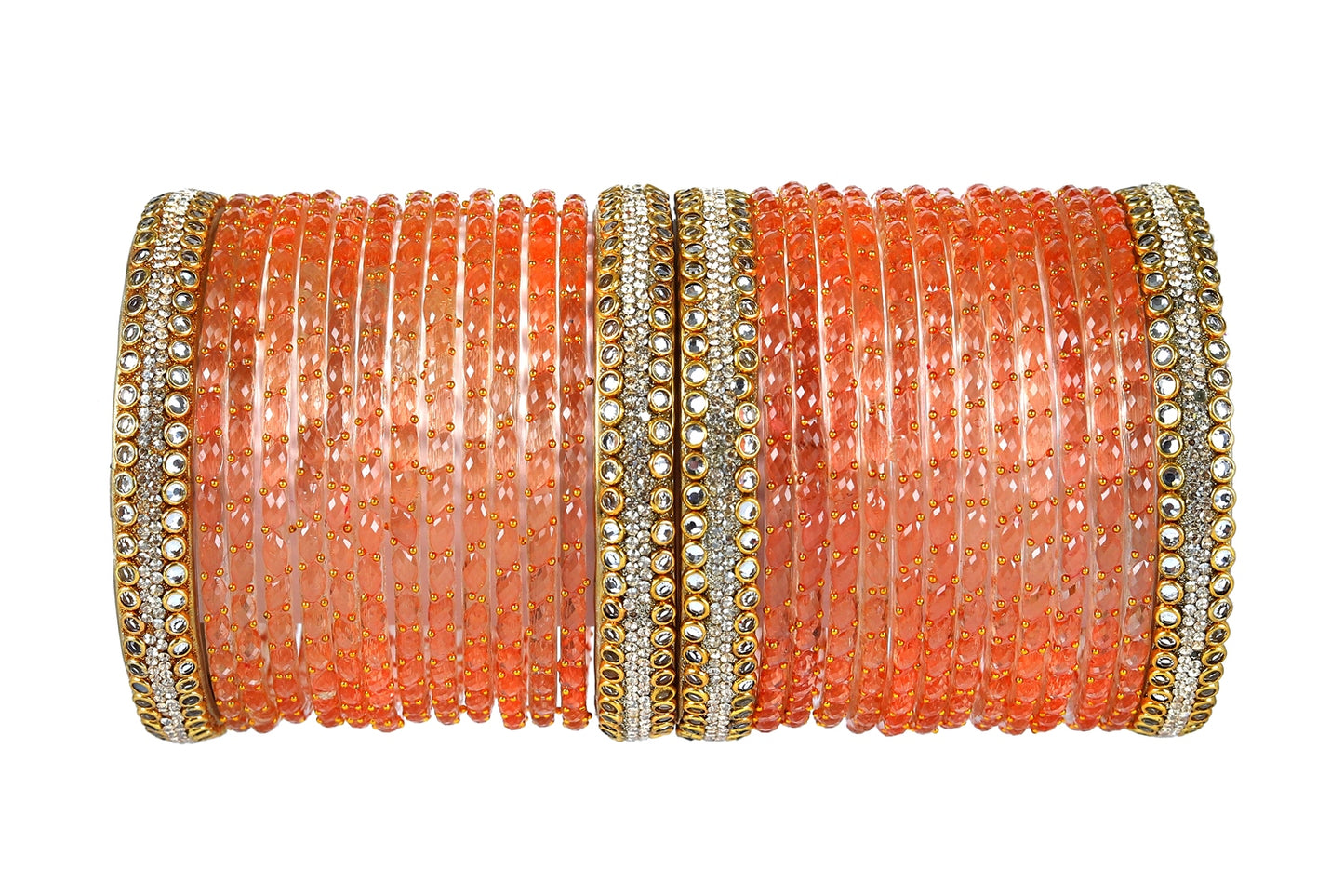 KOTTIAR CREATIONS ALL EYES ON YOUR HANDS Handcrafted Glass Bangle Set for Women – Bridal, Festival, & Party Wear – Traditional Indian Jewelry in Multiple Colors & Sizes (Pack of 28)